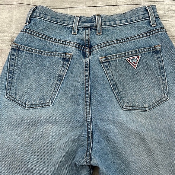 Guess Denim - Vintage Guess Jeans Ultra High Waisted Mom Jeans Style: 1050 Size 29 Made in USA